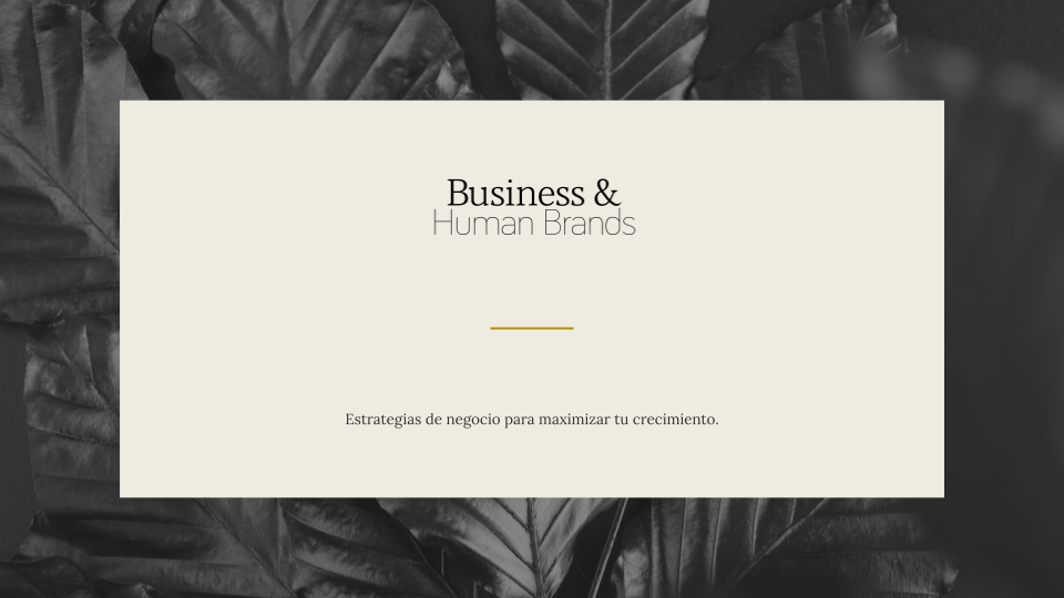 Business And Human Brands